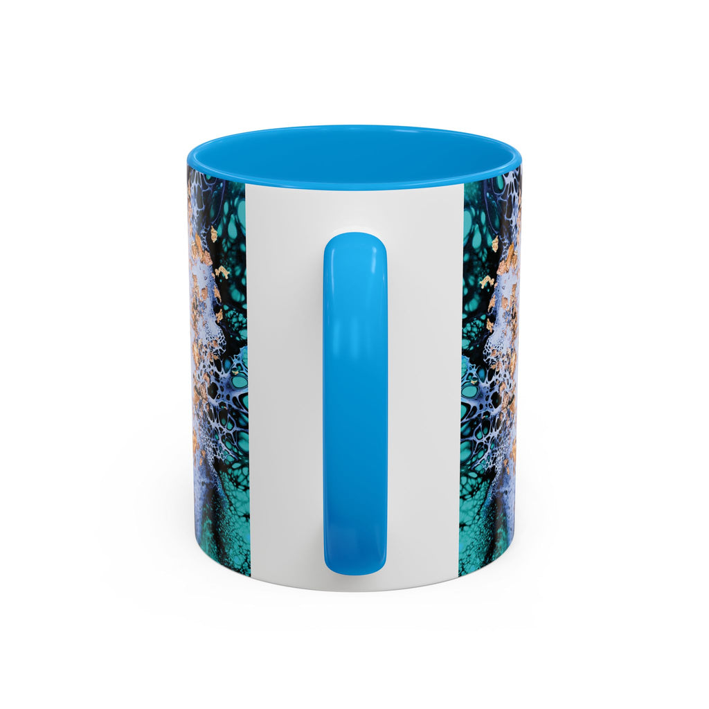 Printify Mug Wolf Woods Colorful Mug, Blue (11oz, 15oz)