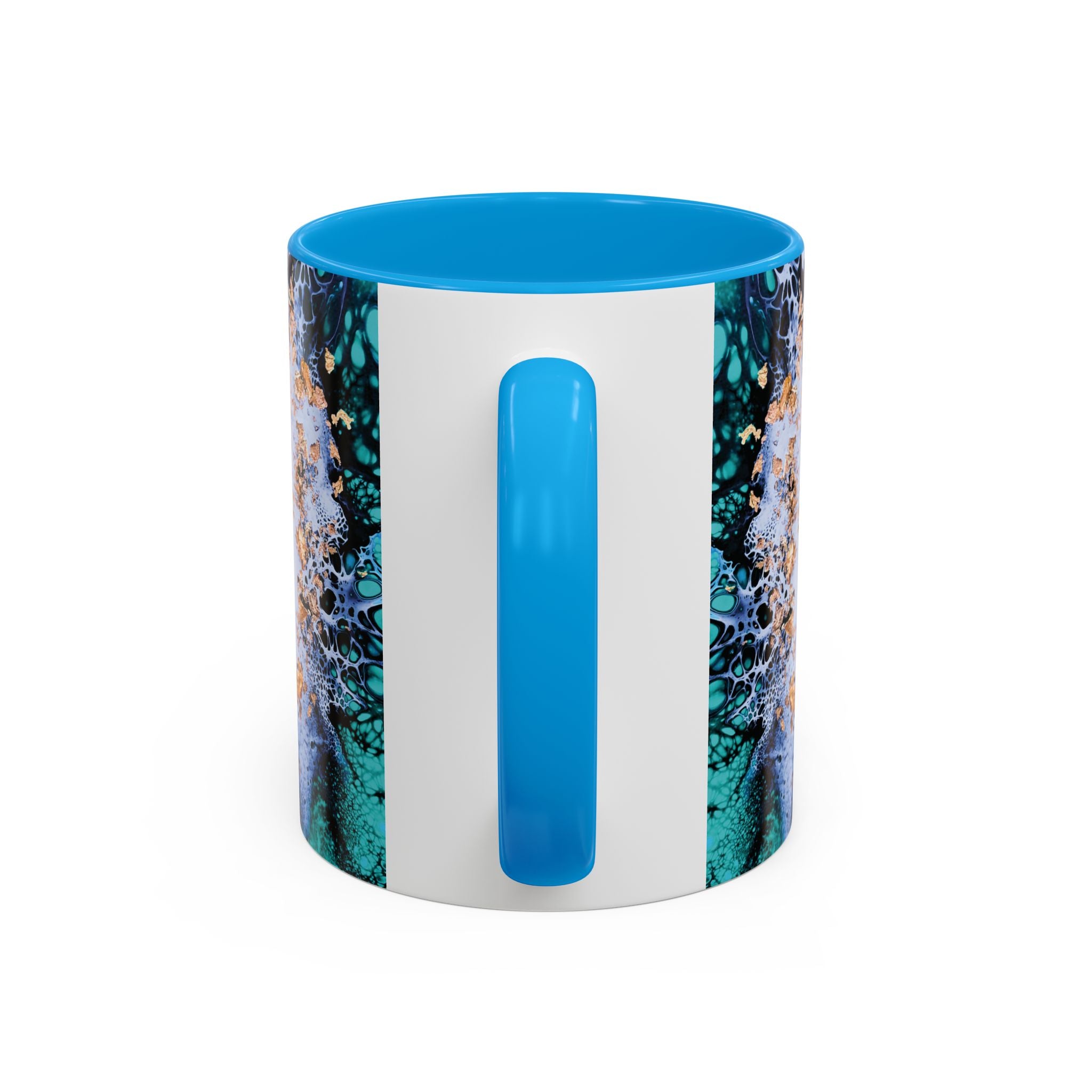 Printify Mug Wolf Woods Colorful Mug, Blue (11oz, 15oz)