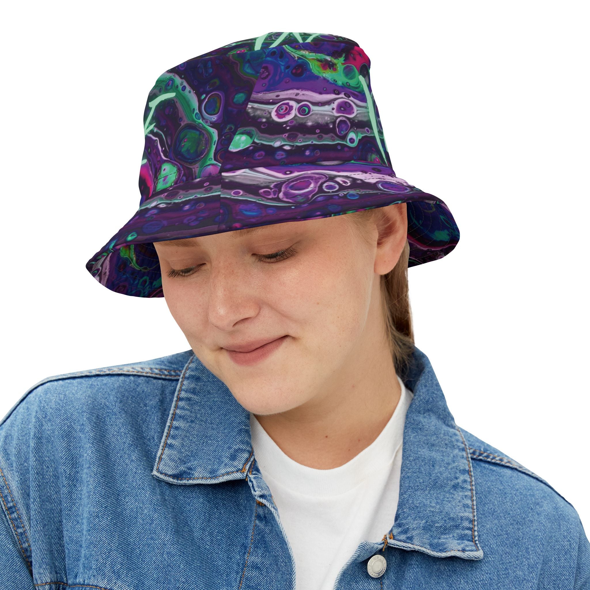 Printify Hats Wonderland Bucket Hat (AOP)