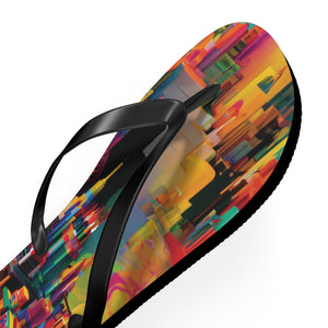 Pour Metropolis Flip Flops