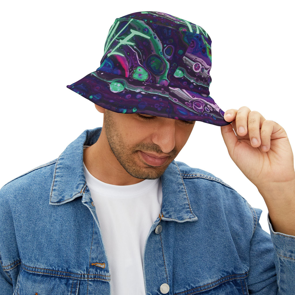 Printify Hats Wonderland Bucket Hat (AOP)