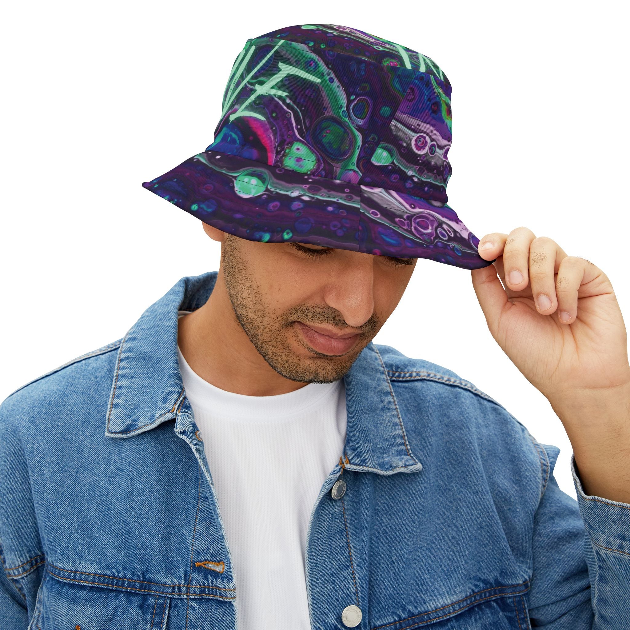 Printify Hats Wonderland Bucket Hat (AOP)
