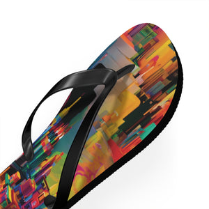 Pour Metropolis Flip Flops