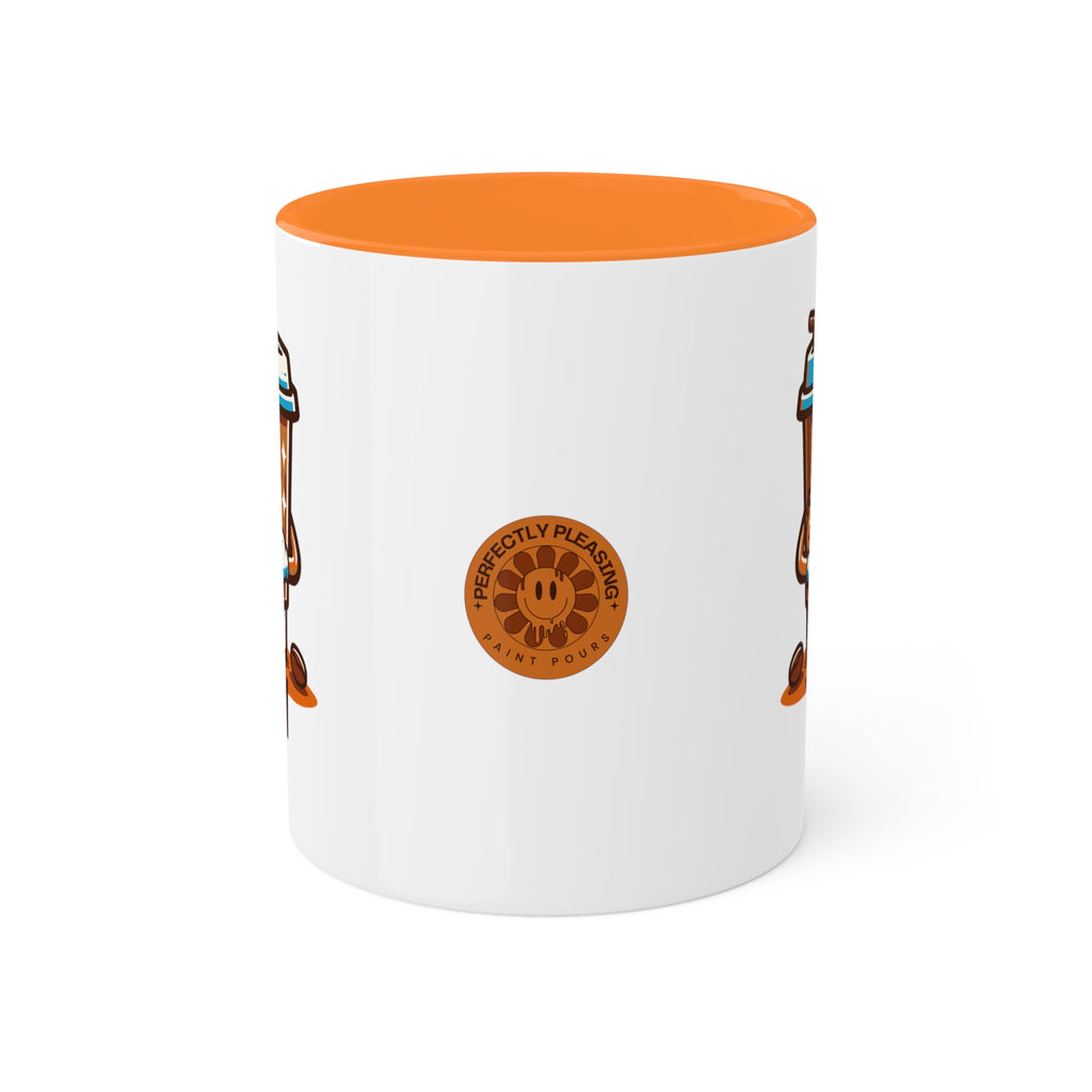 Printify Mug Tired Dad Coffee Mug - 11oz