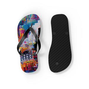 Pour Metropolis Flip Flops