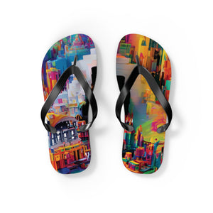 Pour Metropolis Flip Flops