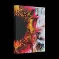 Printify Canvas Pink Hummingbird Satin Canvas, Stretched, 1.5"