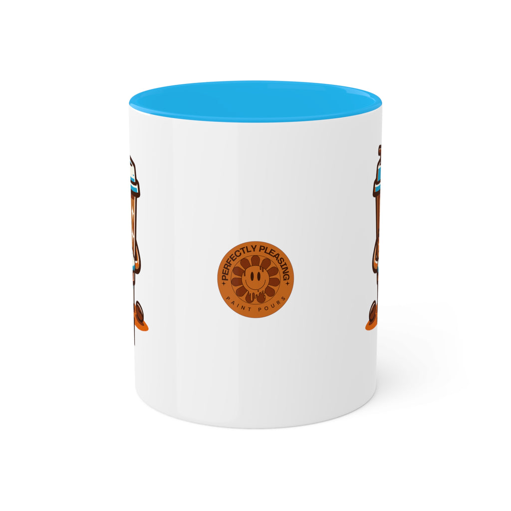 Printify Mug Tired Dad Coffee Mug - 11oz