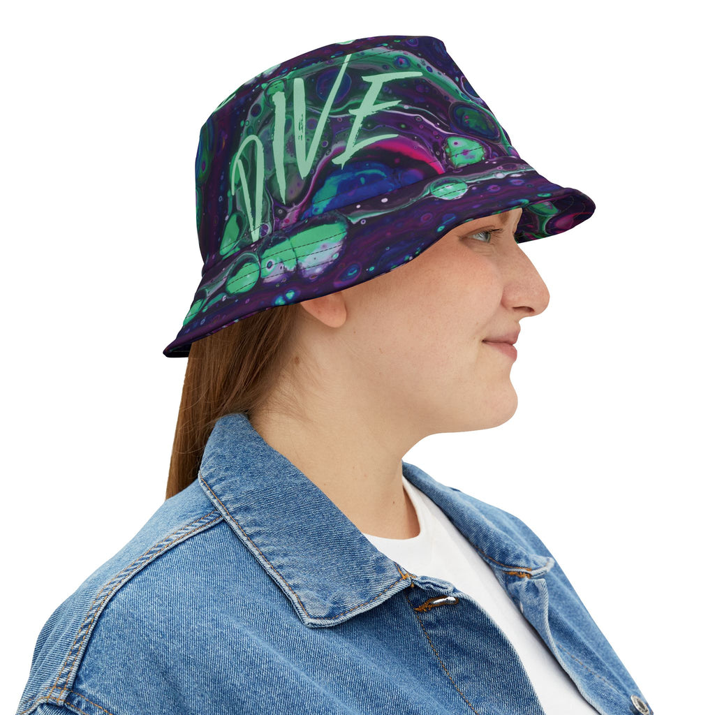 Printify Hats Wonderland Bucket Hat (AOP)