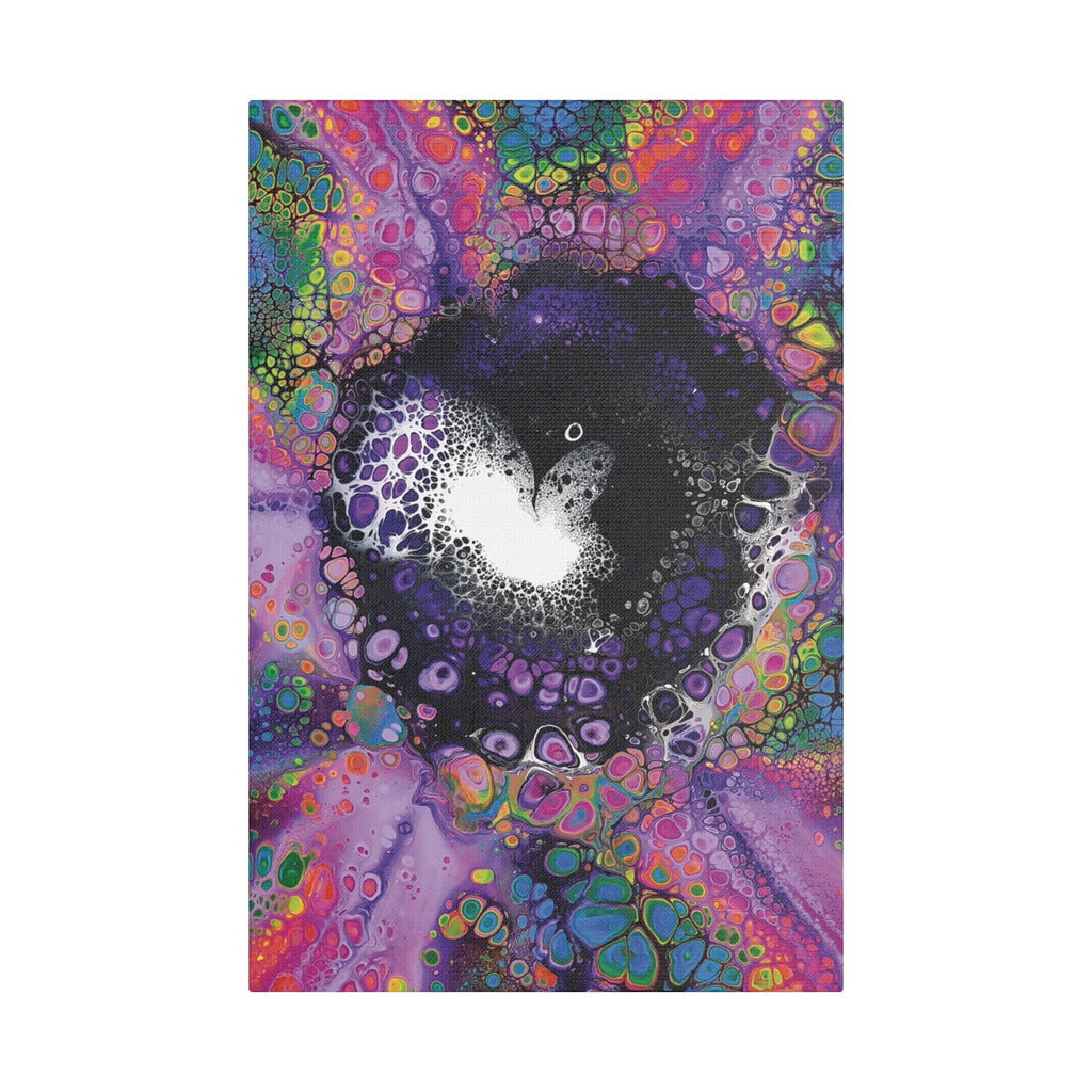 Printify Canvas 12″ x 18″ (Vertical) / 1.5" Neon Nostalgia Satin Canvas, Stretched, 1.5"