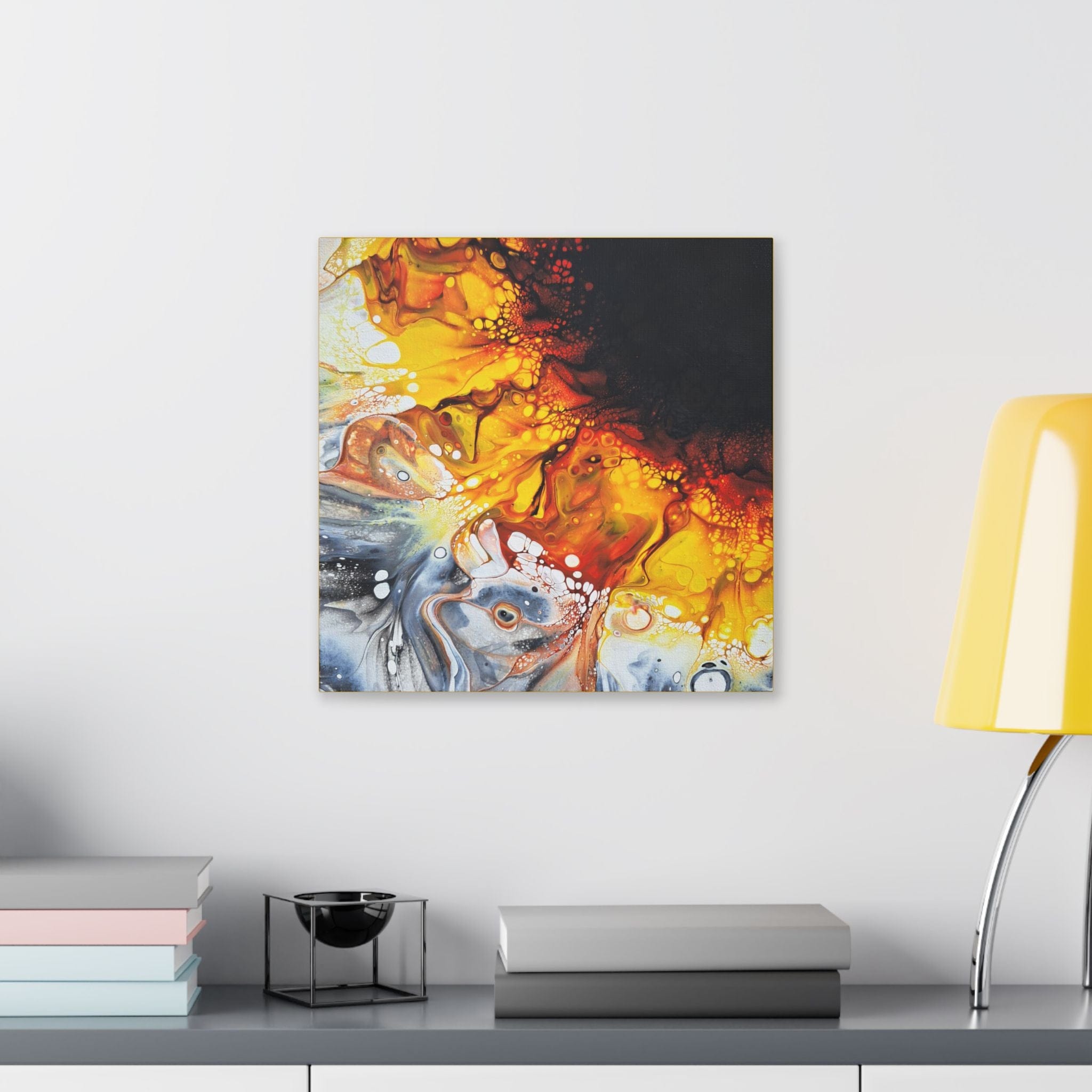 Printify Canvas B&W Square Stretched Canvas, 1.5"