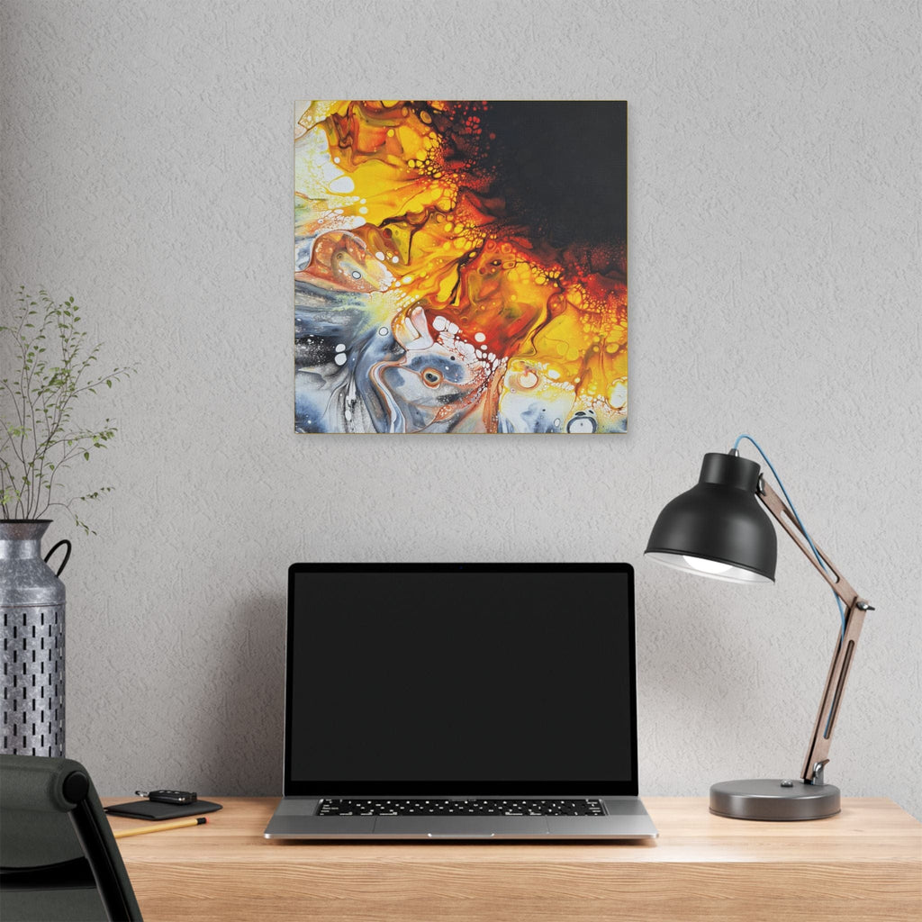 Printify Canvas B&W Square Stretched Canvas, 1.5"