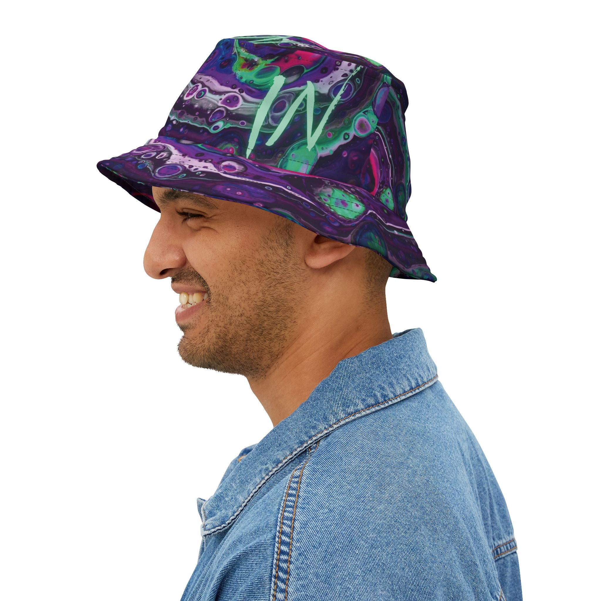 Printify Hats Wonderland Bucket Hat (AOP)