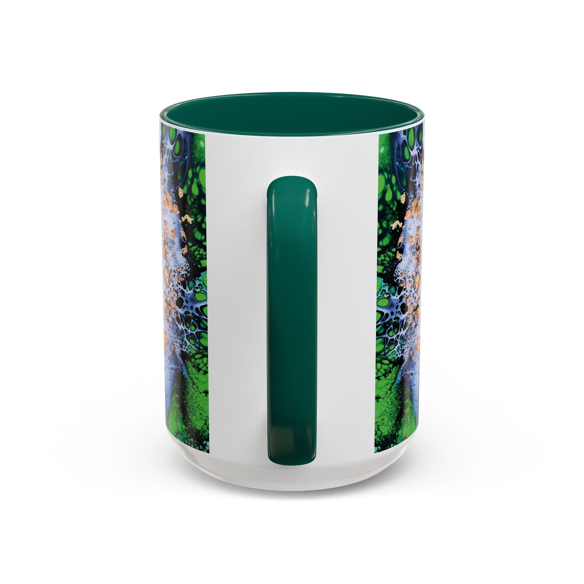 Printify Mug Wolf Woods Colorful Mug, Green (11oz, 15oz)