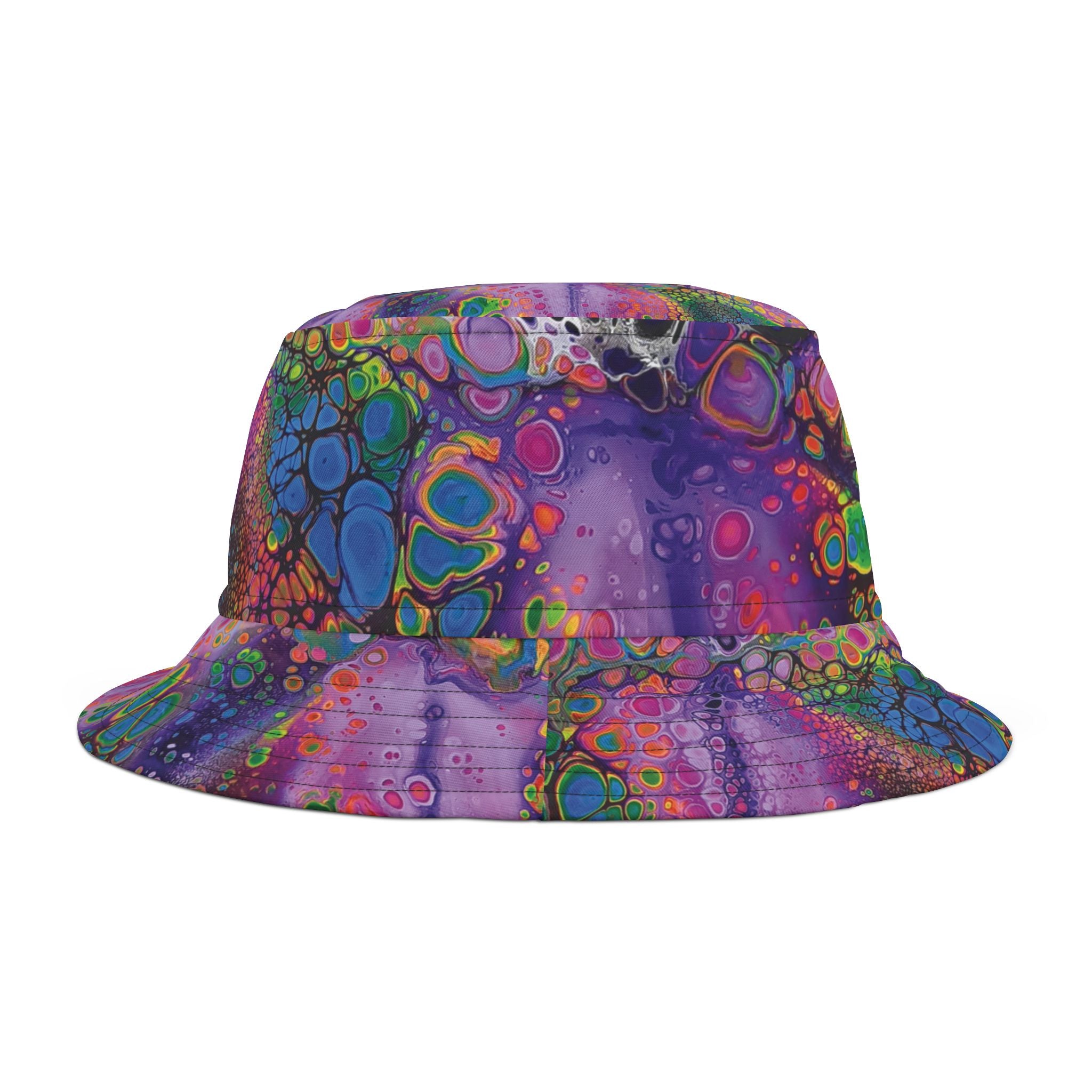 Printify Hats Neon Nostalgia Bucket Hat (AOP)