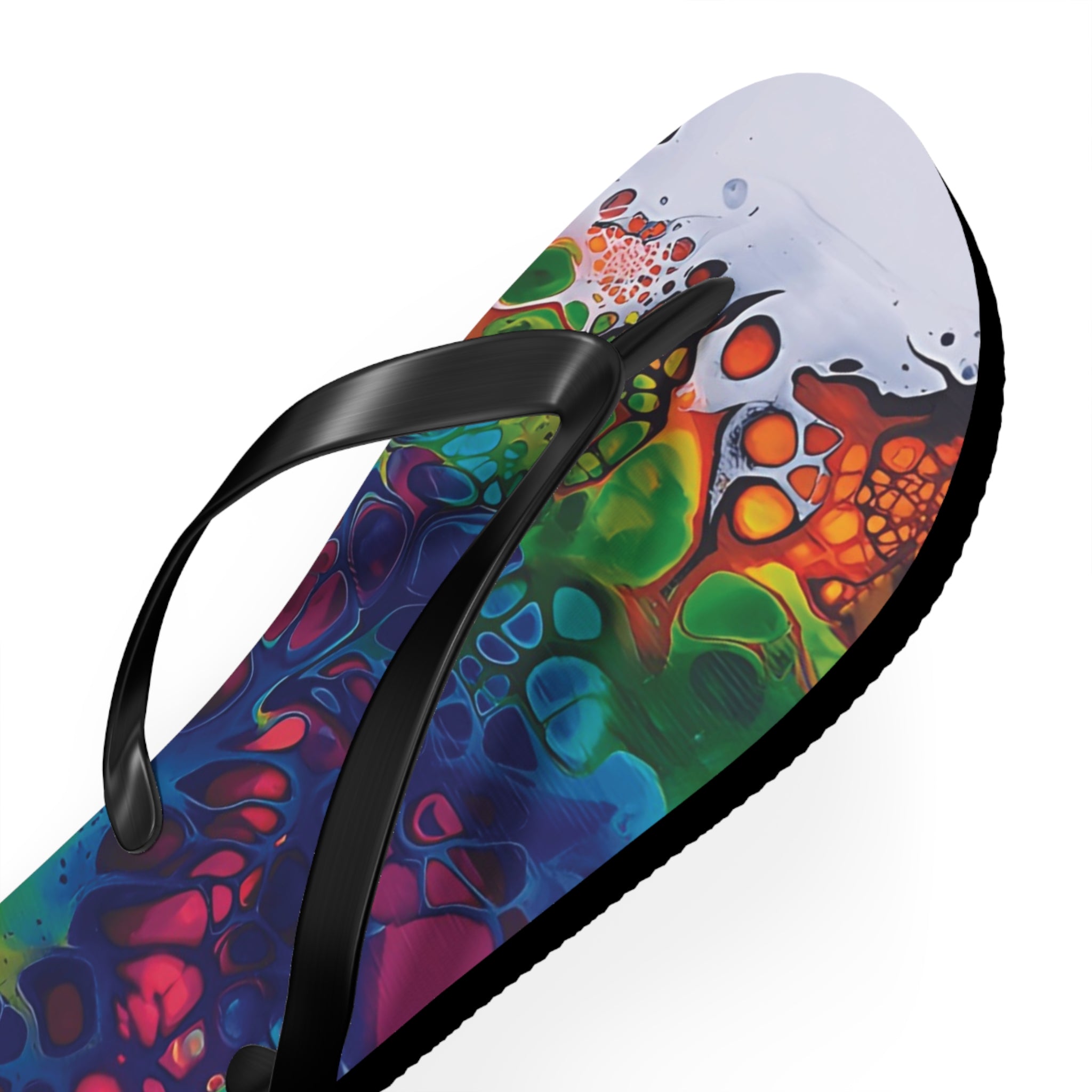 Rainbow Hummingbird Flip Flops