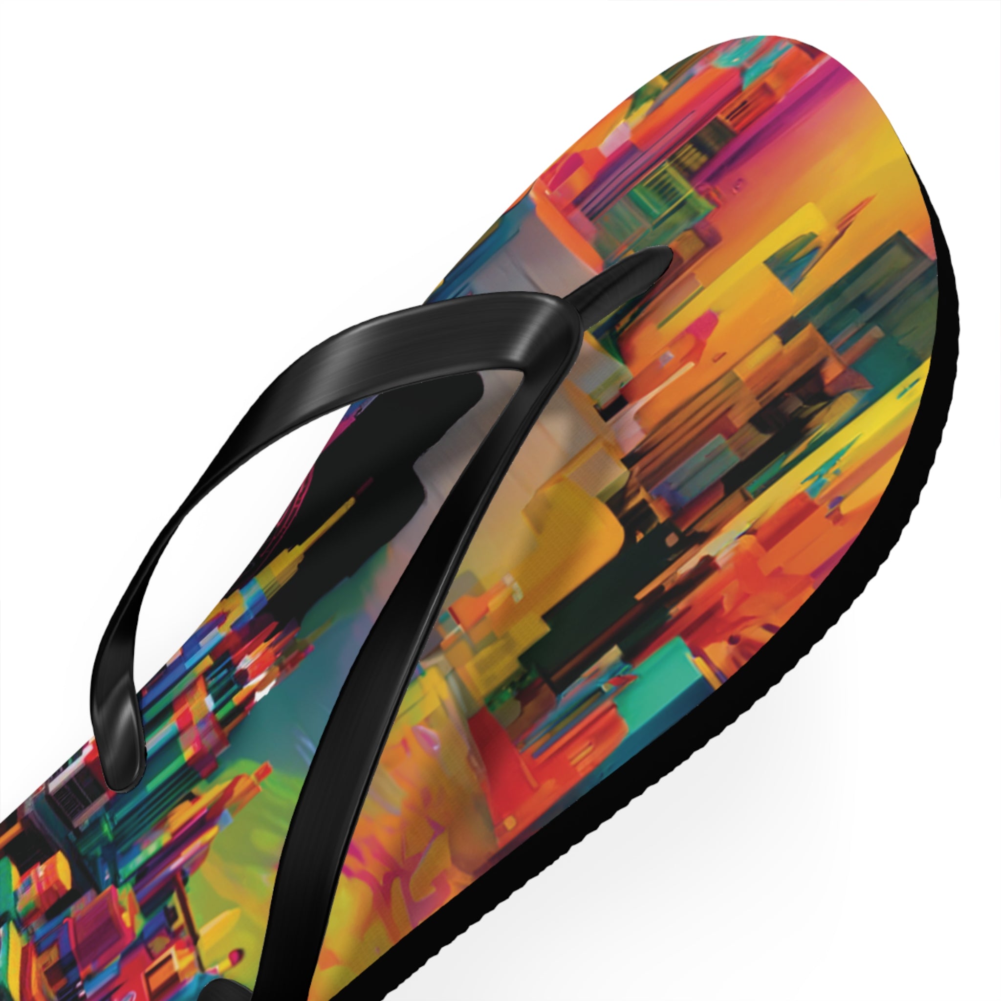 Pour Metropolis Flip Flops