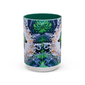 Printify Mug 15oz / Green Wolf Woods Colorful Mug, Green (11oz, 15oz)