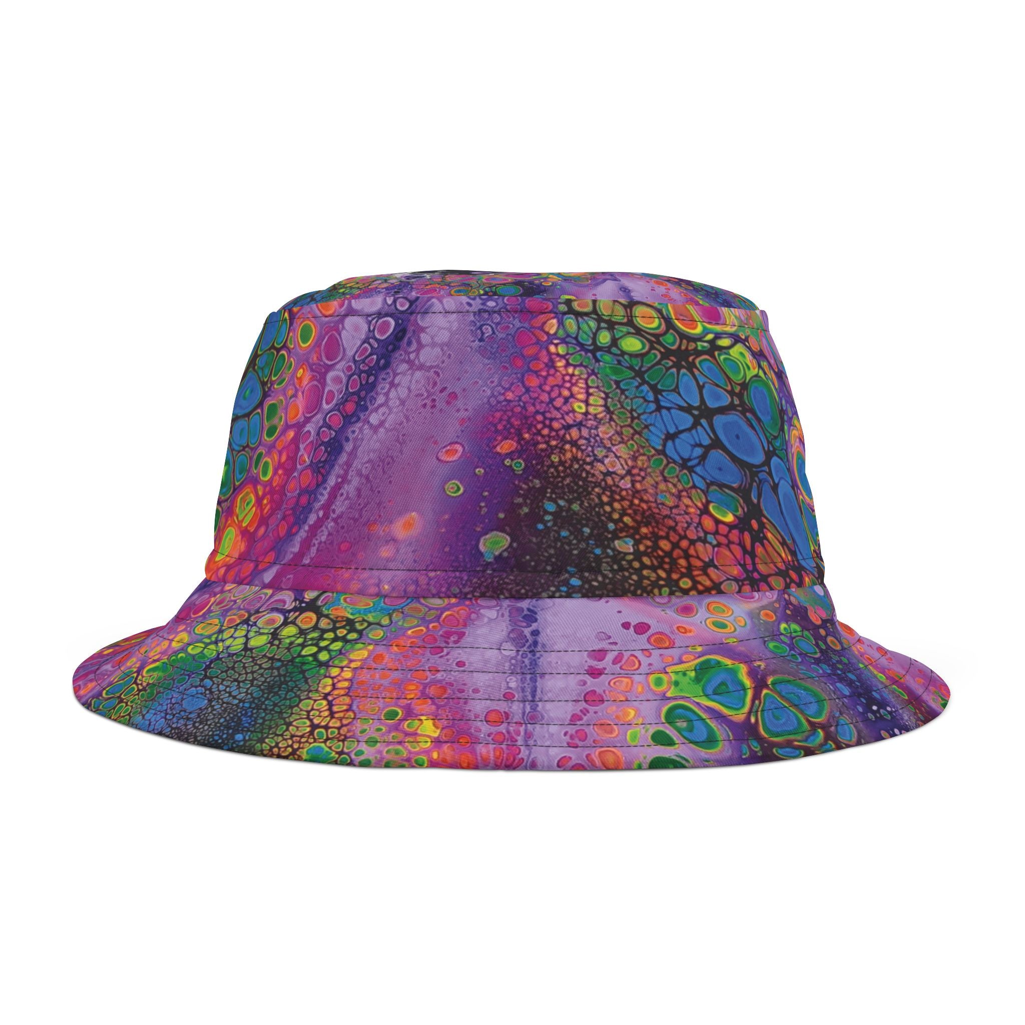 Printify Hats Neon Nostalgia Bucket Hat (AOP)
