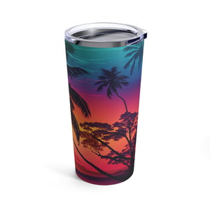 Tropical Sunset Tumbler 20oz