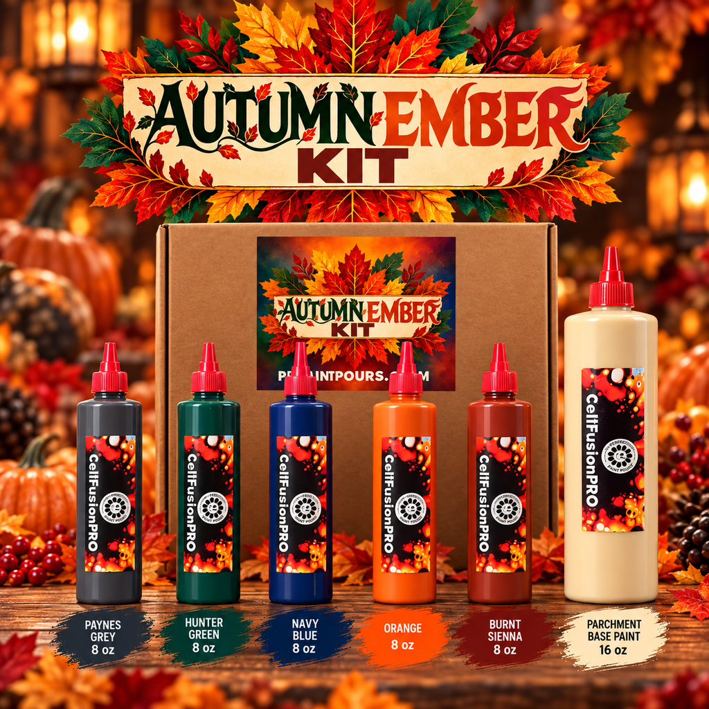 pppaintpours Paints Autumn Ember Pour Kit