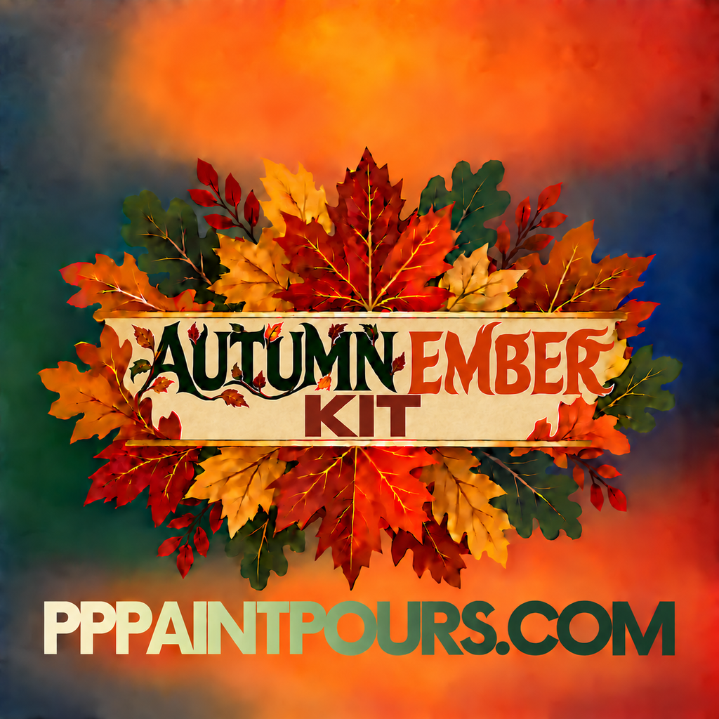 pppaintpours Autumn Ember Pour Kit