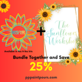pppaintpours Sunflower Pour Bundle