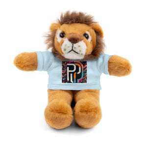 Printify Accessories Light Blue / Lion / 8" Stuffed Animals with Tee