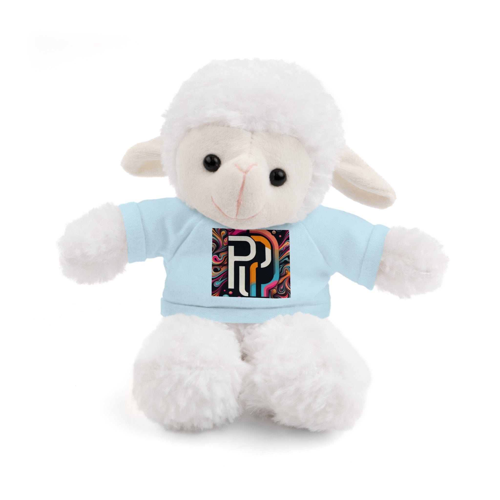 Printify Accessories Light Blue / Sheep / 8" Stuffed Animals with Tee