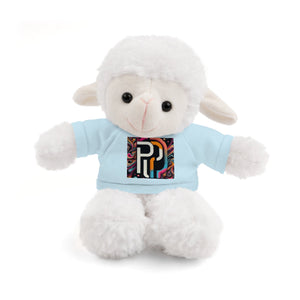 Printify Accessories Light Blue / Sheep / 8" Stuffed Animals with Tee