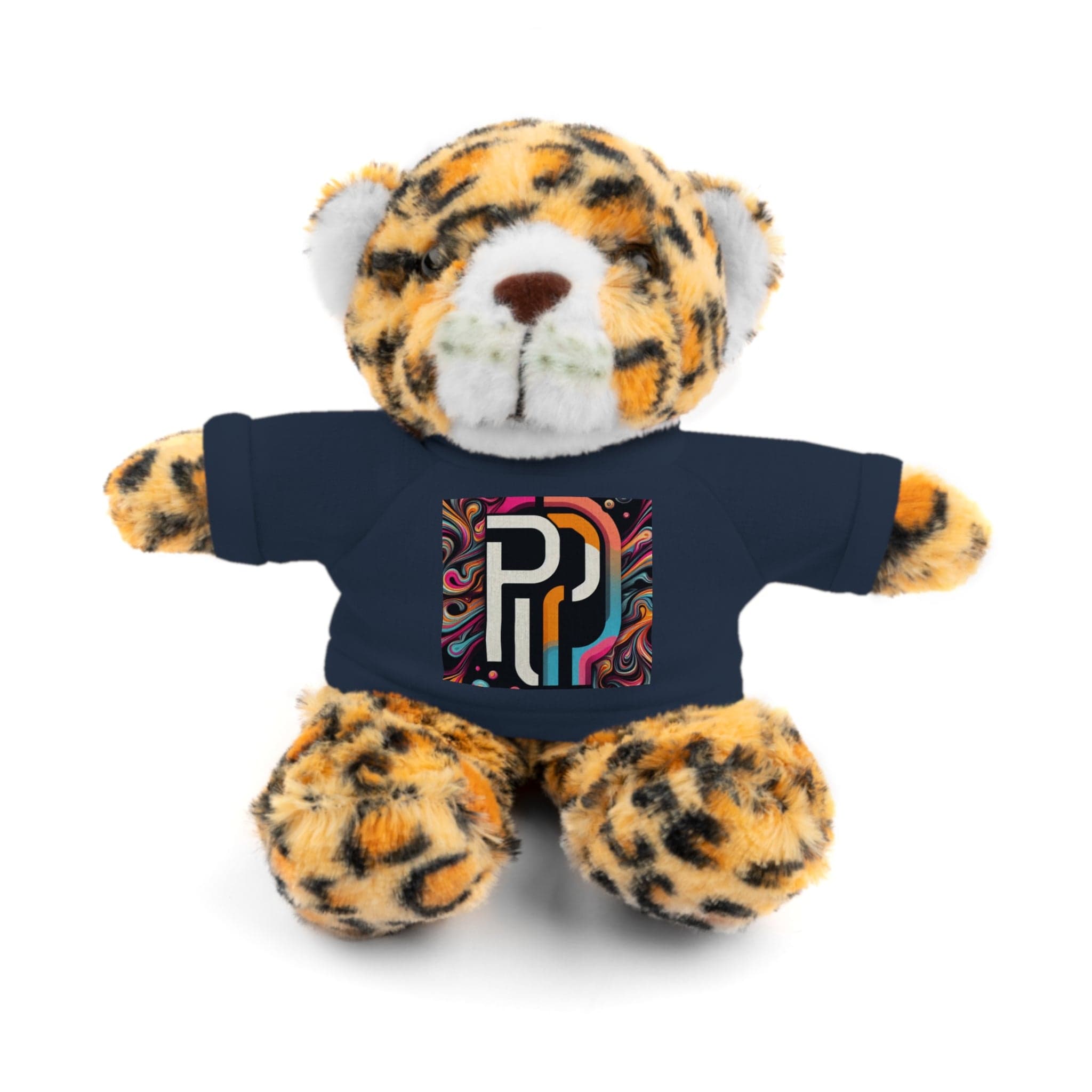 Printify Accessories Navy / Jaguar / 8" Stuffed Animals with Tee