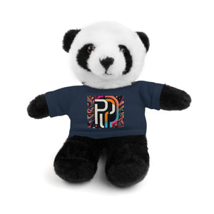 Printify Accessories Navy / Panda / 8" Stuffed Animals with Tee