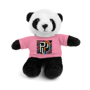 Printify Accessories Pink / Panda / 8" Stuffed Animals with Tee