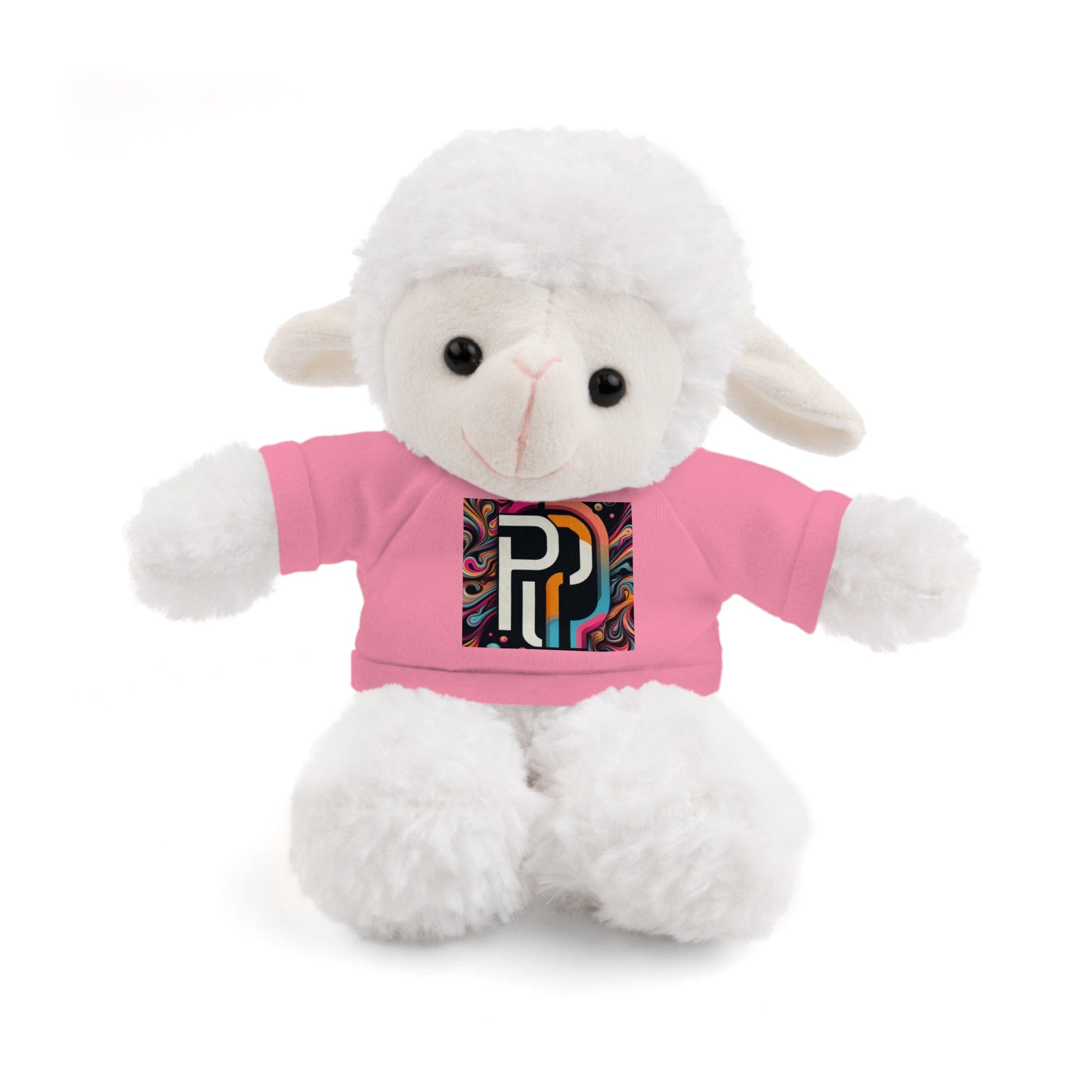 Printify Accessories Pink / Sheep / 8" Stuffed Animals with Tee