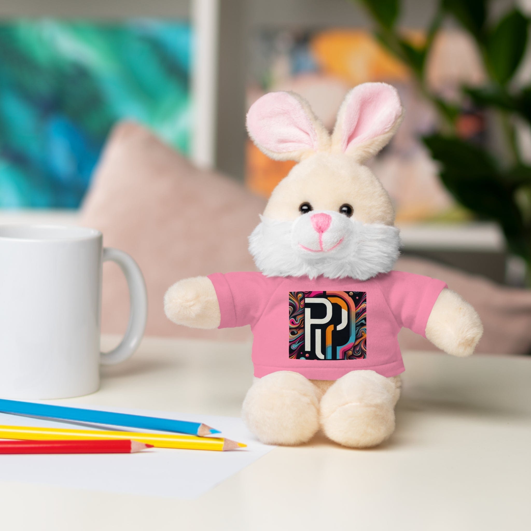 Printify Accessories Stuffed Animals with Tee