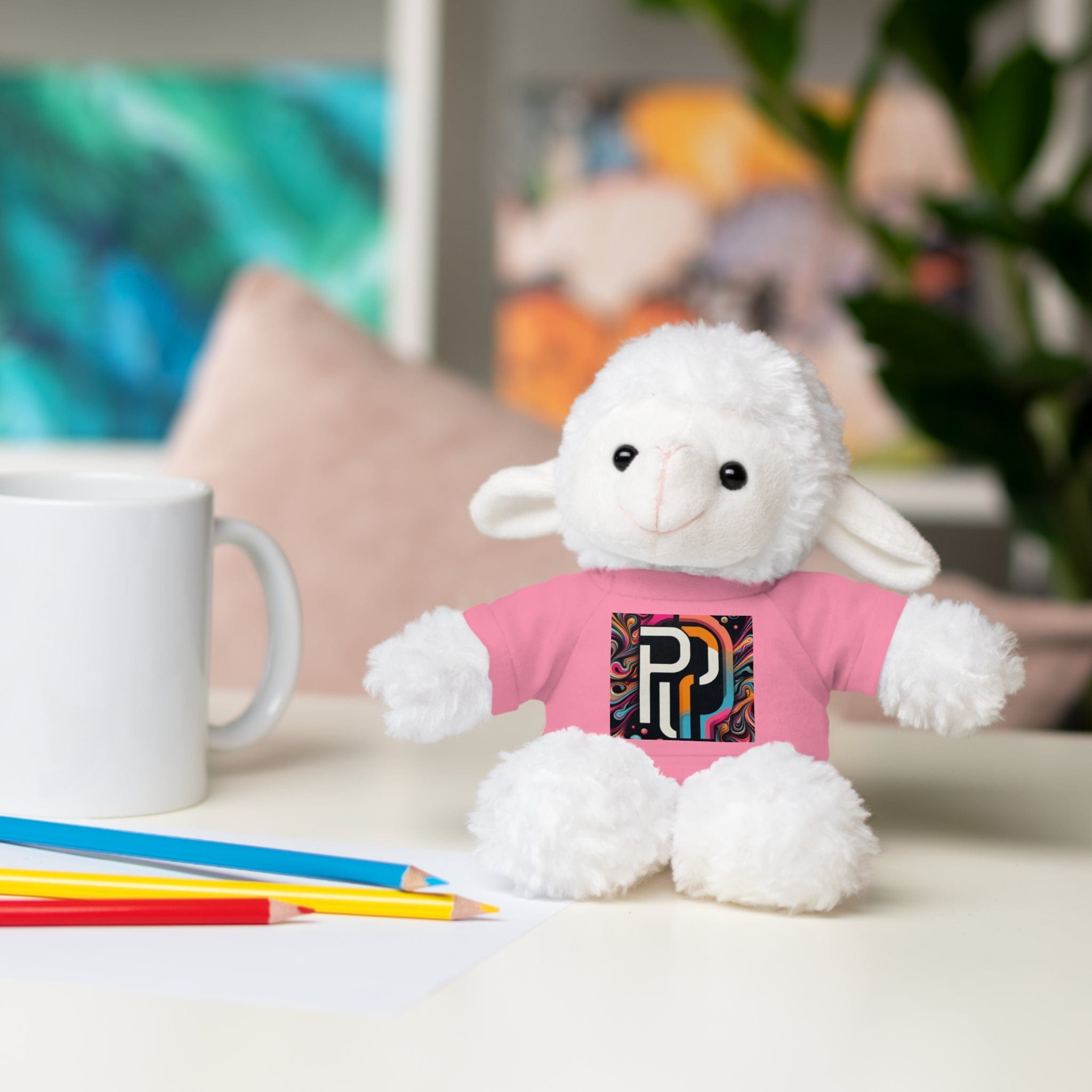 Printify Accessories Stuffed Animals with Tee