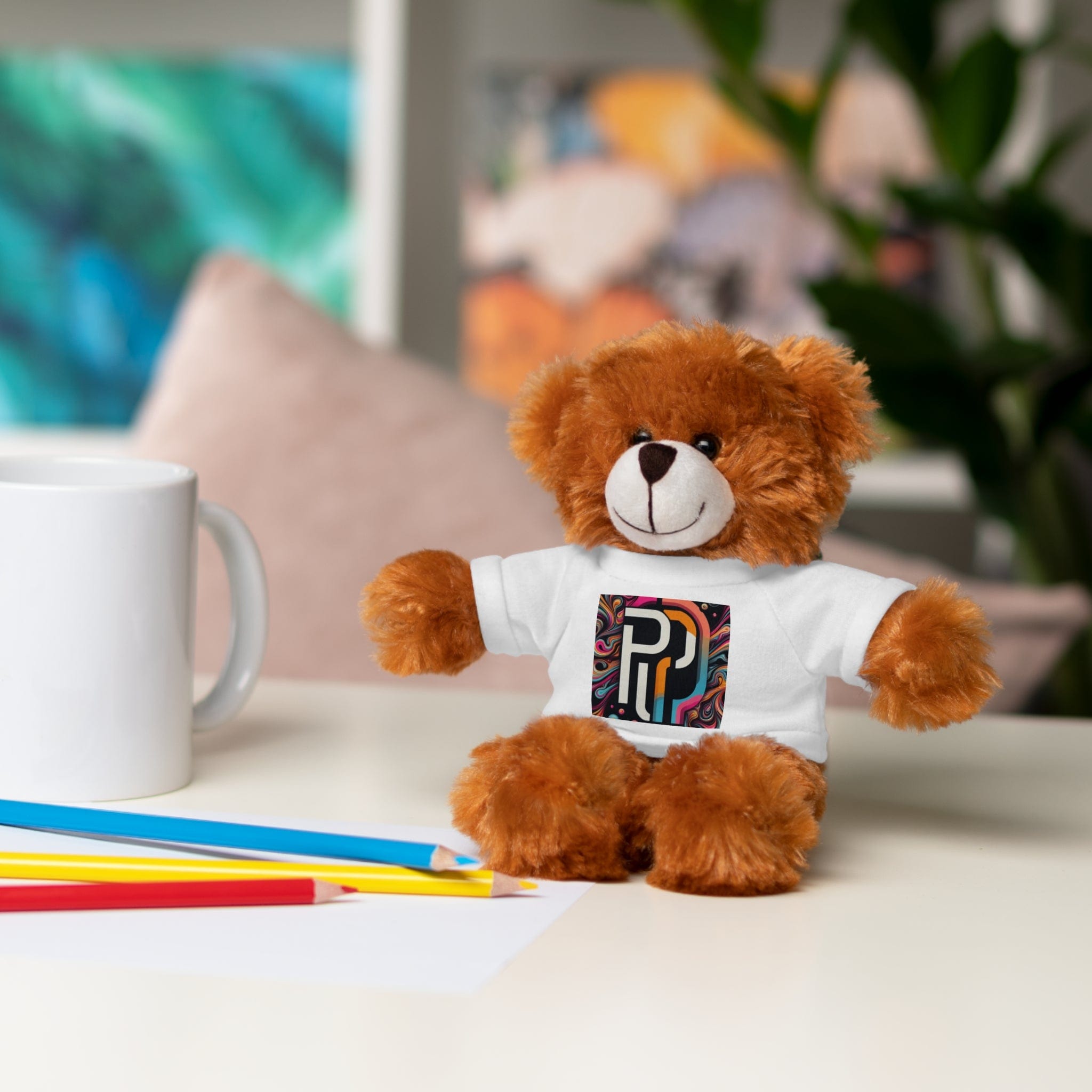 Printify Accessories Stuffed Animals with Tee