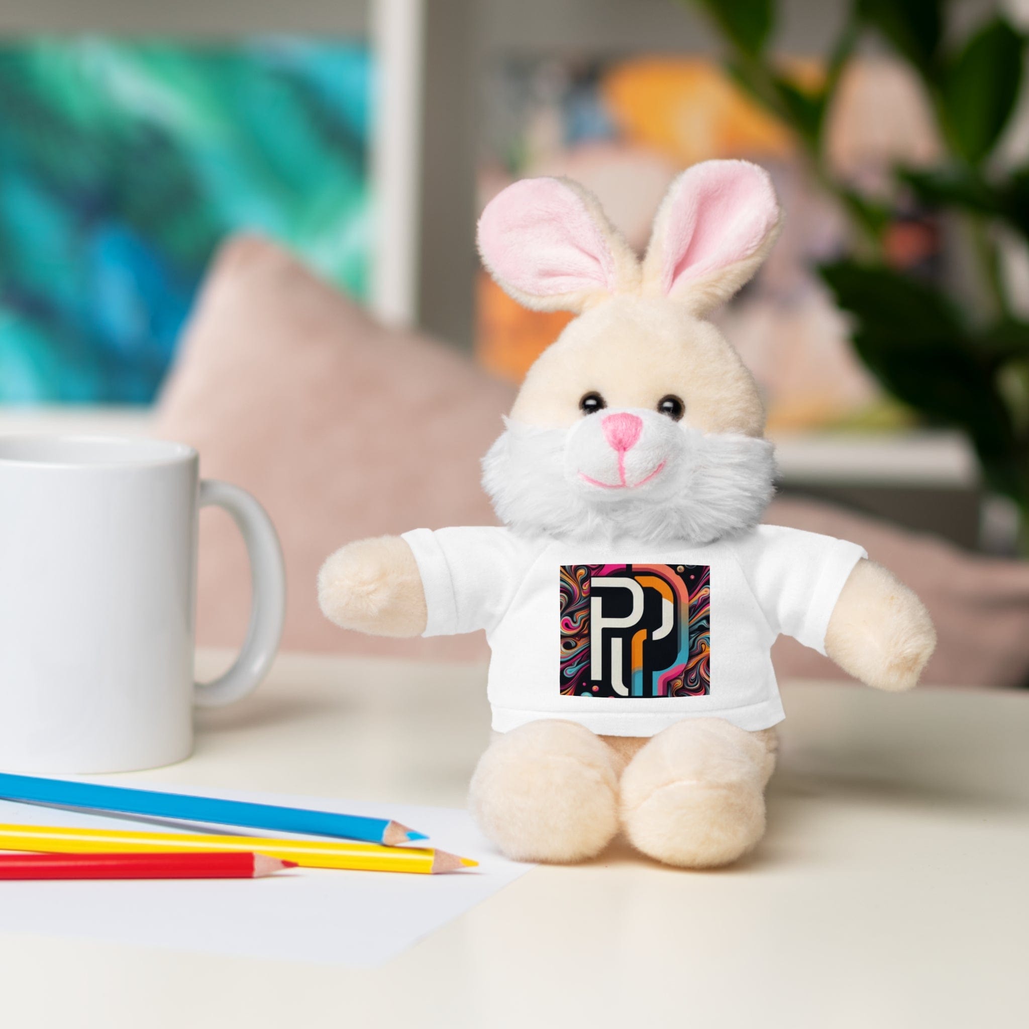 Printify Accessories Stuffed Animals with Tee