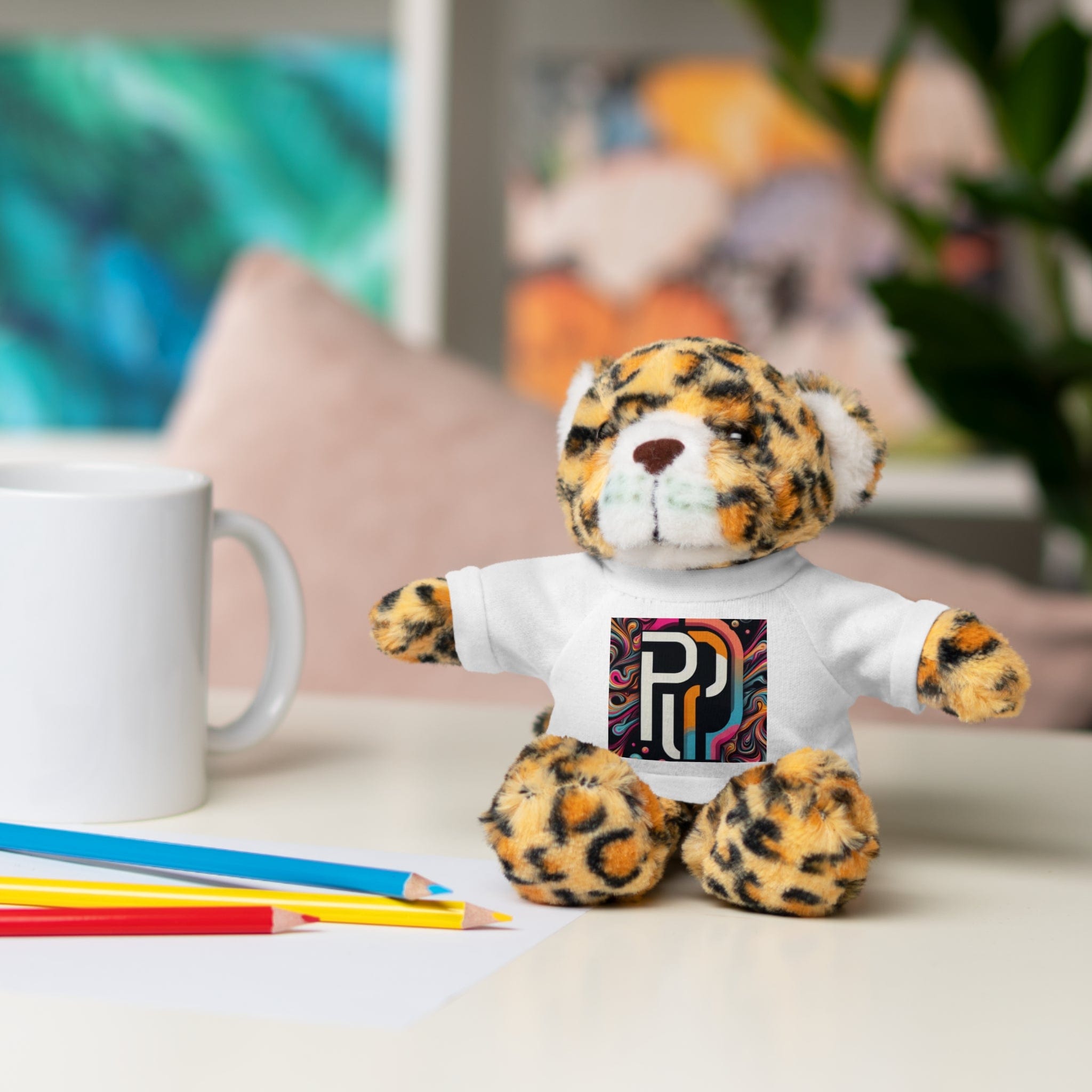 Printify Accessories Stuffed Animals with Tee