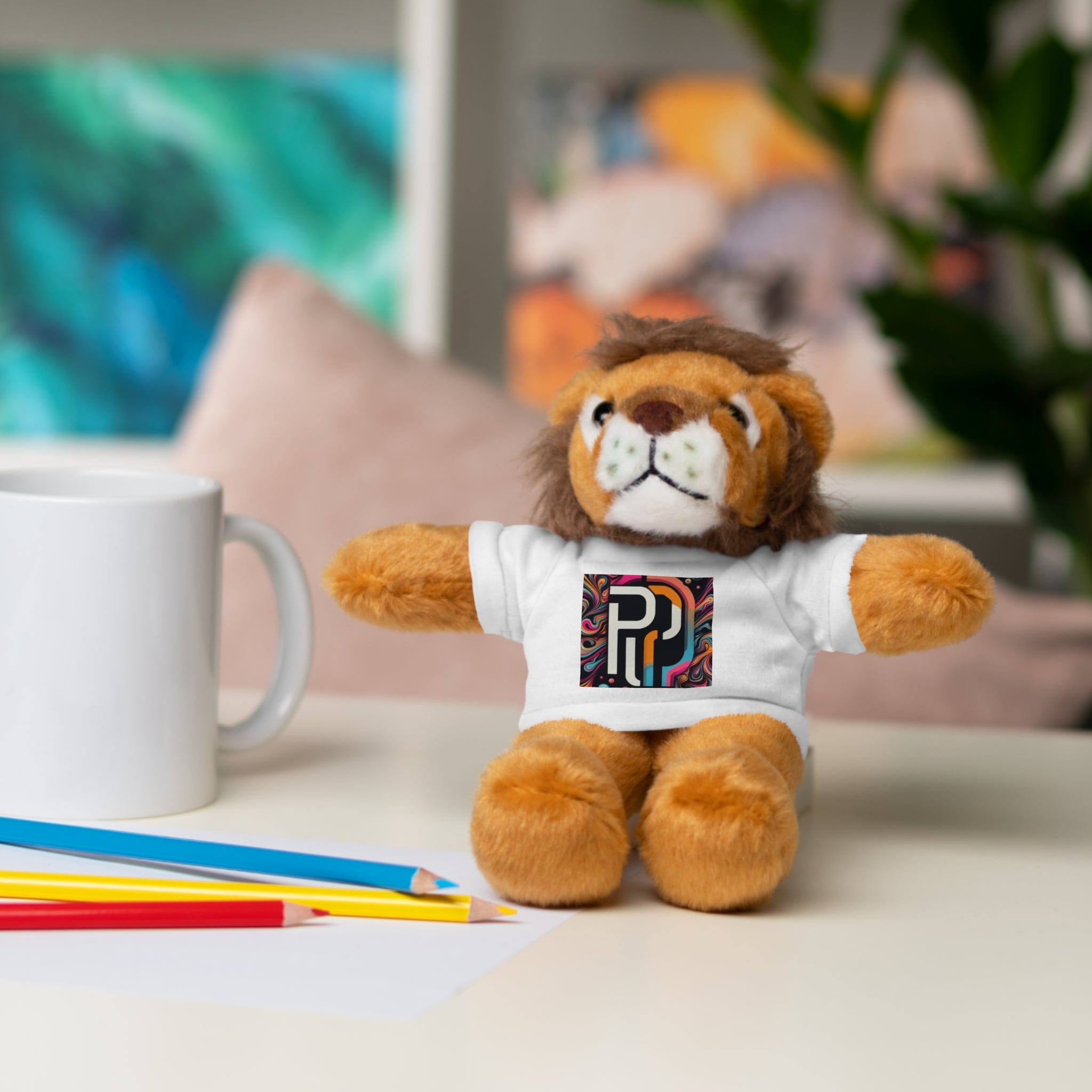 Printify Accessories Stuffed Animals with Tee