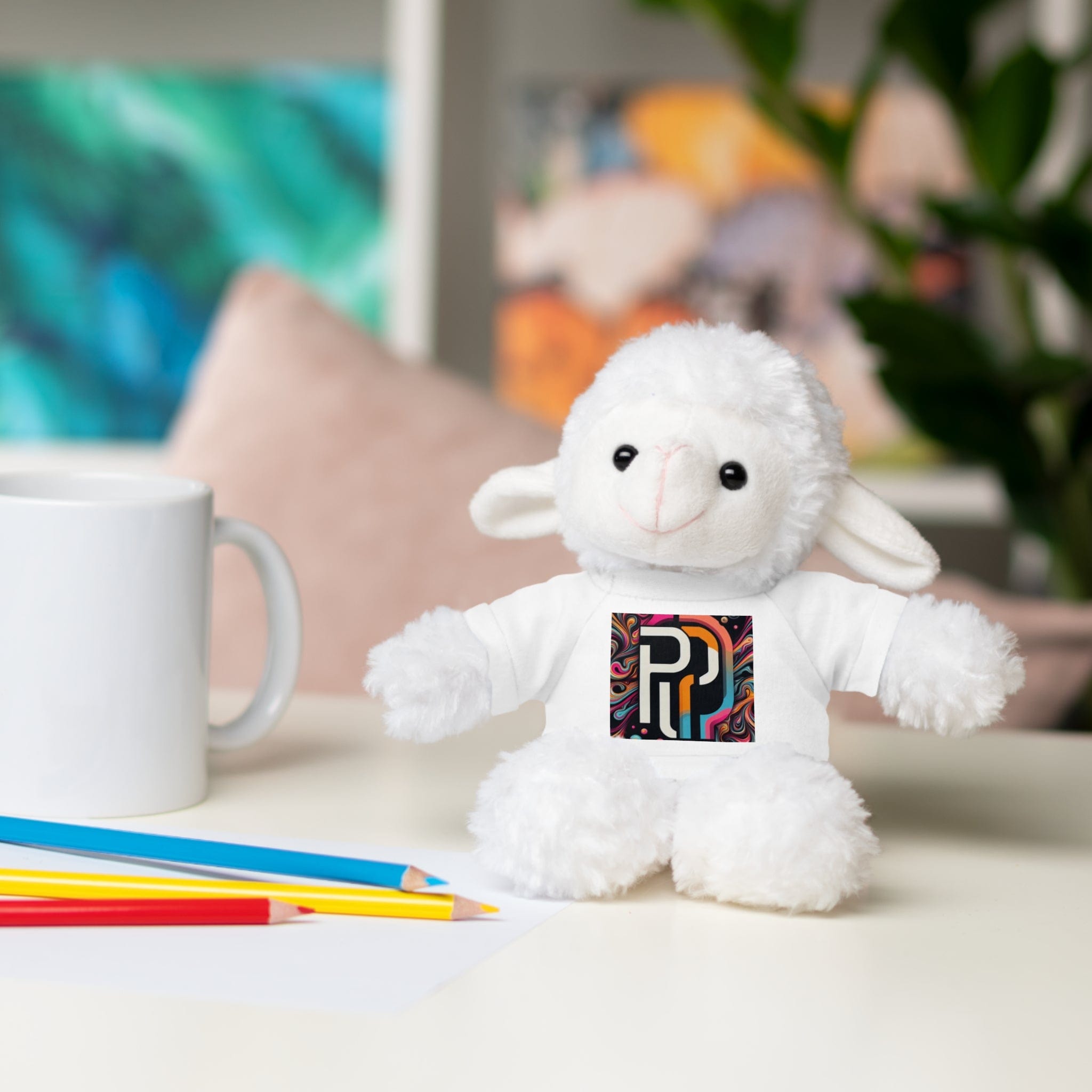 Printify Accessories Stuffed Animals with Tee