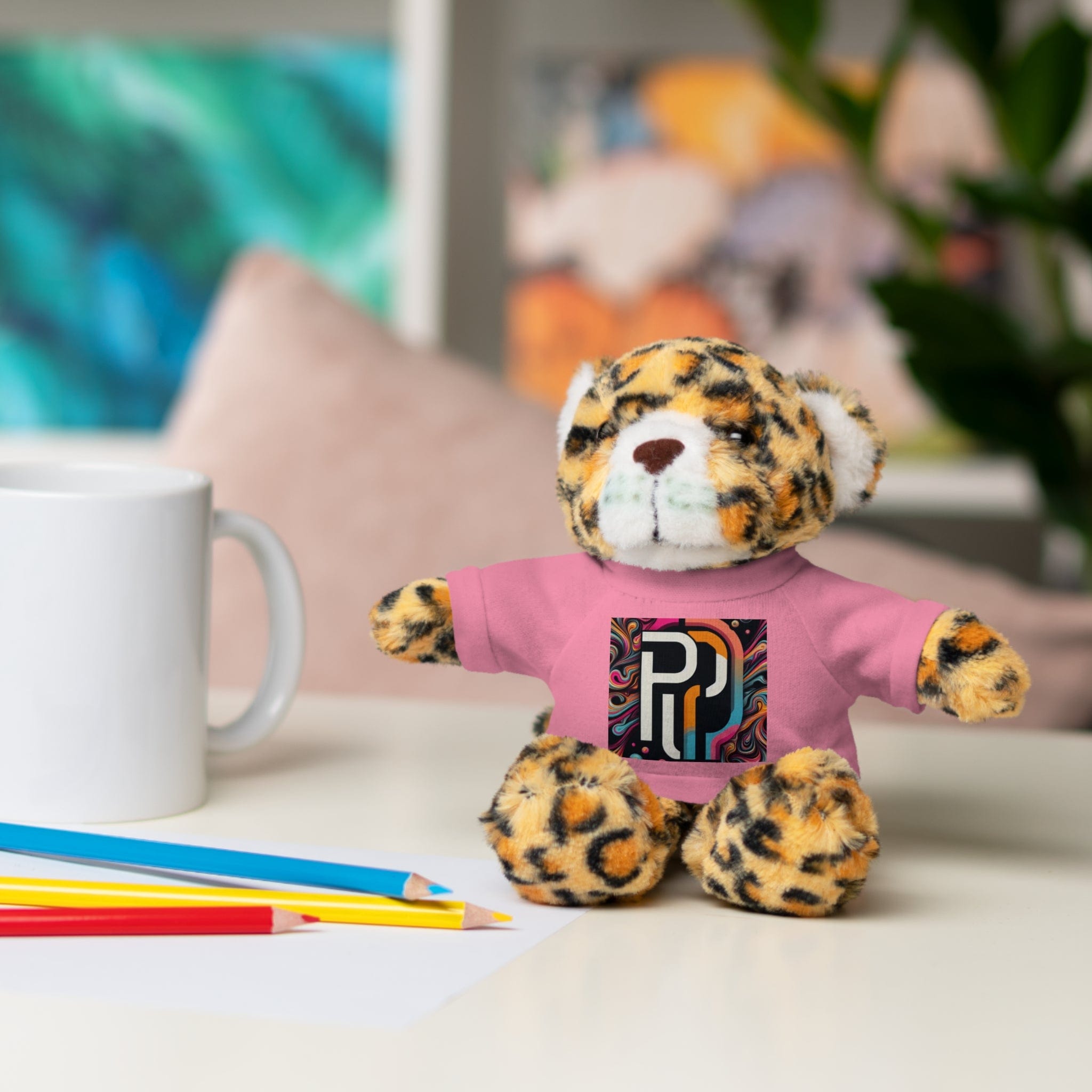 Printify Accessories Stuffed Animals with Tee