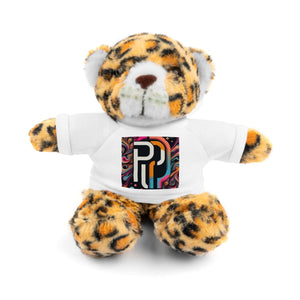 Printify Accessories White / Jaguar / 8" Stuffed Animals with Tee