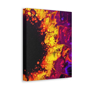 Printify Canvas 11″ x 14″ (Vertical) / 1.5" Magenta Satin Canvas, Stretched