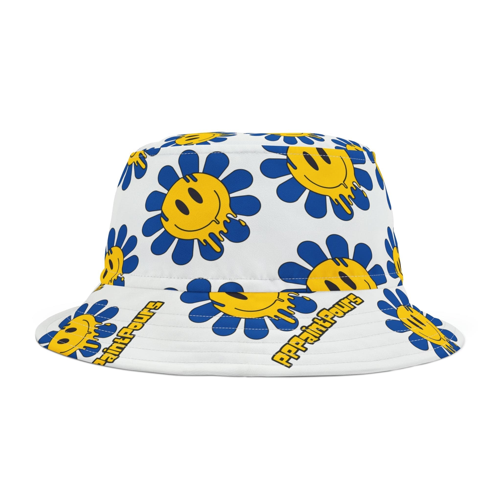 Printify Hats SmileyFlower Bucket Hat (AOP)