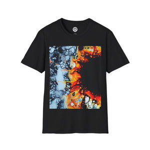 Printify T-Shirt Black / S Limited Edition Grayscale Sunflower Tee | Unisex Softstyle T-Shirt