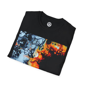 Printify T-Shirt Limited Edition Grayscale Sunflower Tee | Unisex Softstyle T-Shirt